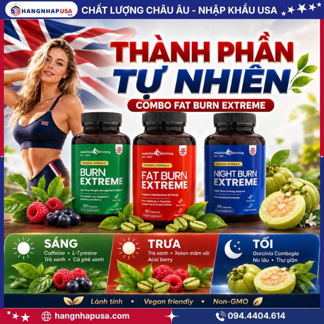 Thành phần tự nhiên của Combo Fat Burn Extreme