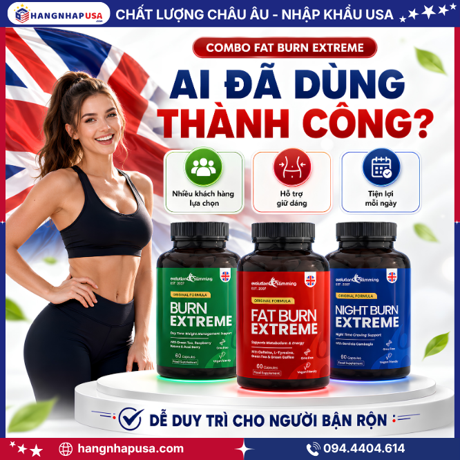 Ai đã dùng Combo Fat Burn Extreme giảm cân thành công?