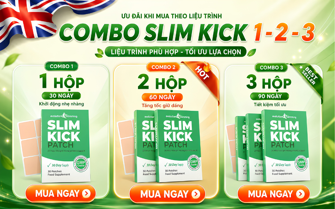 Combo liệu trình giảm cân hiệu quả với Slimk Kick