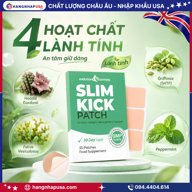 4 hoạt chất thiên nhiên giúp Slim Kick tạo nên một trải nghiệm chăm sóc vóc dáng