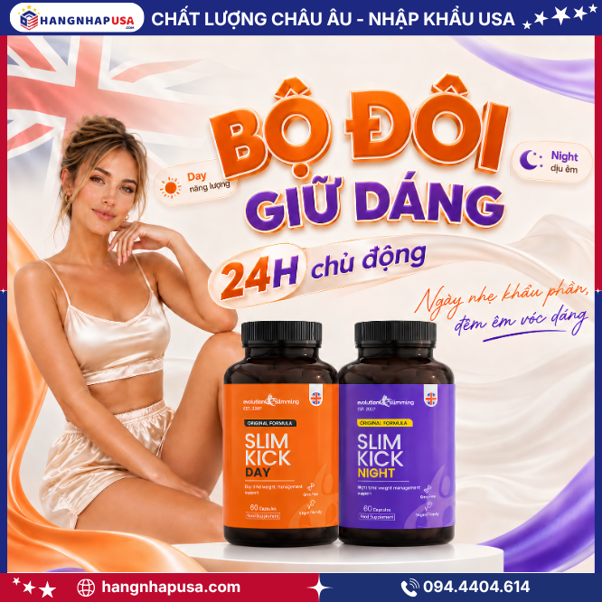 Combo Slim Kick Day & Night: Bí quyết lấy lại vóc dáng thon gọn nhanh chóng từ Anh Quốc 3