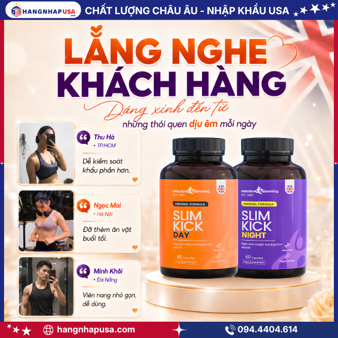 Kết quả thực tế từ người sử dụng combo viên uống giảm cân này