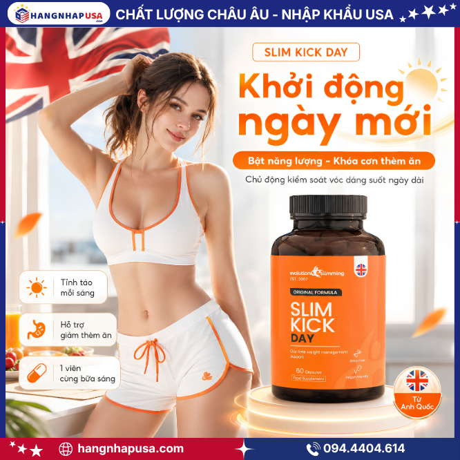 Slim Kick Day: Khởi động ngày mới, chủ động kiểm soát vóc dáng