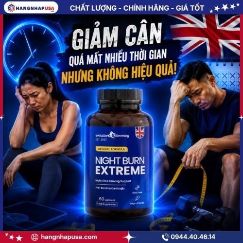 Viên uống giảm cân Night Burn Extreme 60 viên