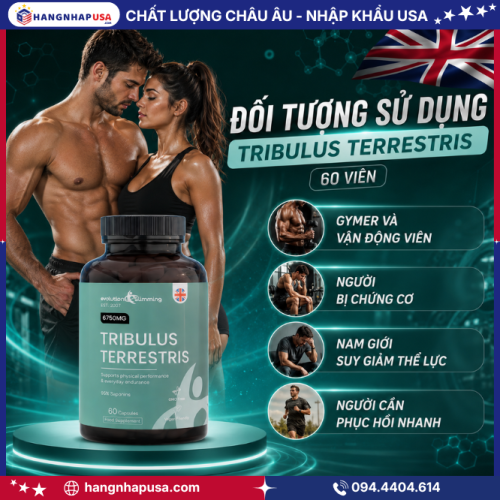 Đối tượng sử dụng Tribulus Terrestris 60 viên
