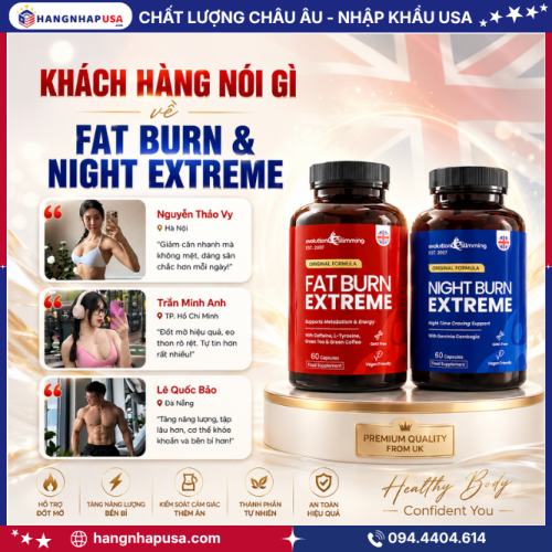 Khách hàng nói gì về Fat Burn & Night Extreme