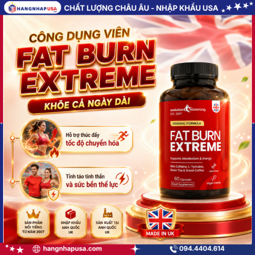 Công dụng vượt trội Fat Burn Extreme