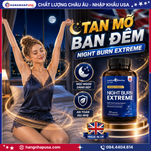 Giới thiệu viên uống Night Burn Extreme