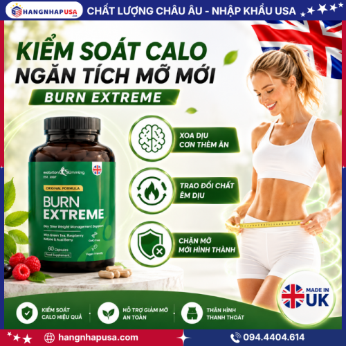 Cơ chế hỗ trợ đốt calo thông minh và hiệu quả của Burn Extreme