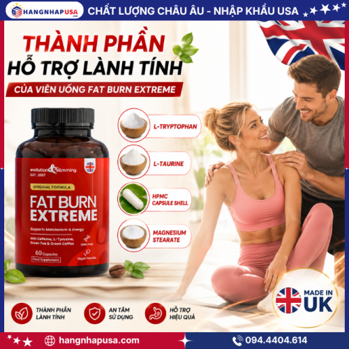 Thành phần độc đáo của viên uống Fat Burn Extreme