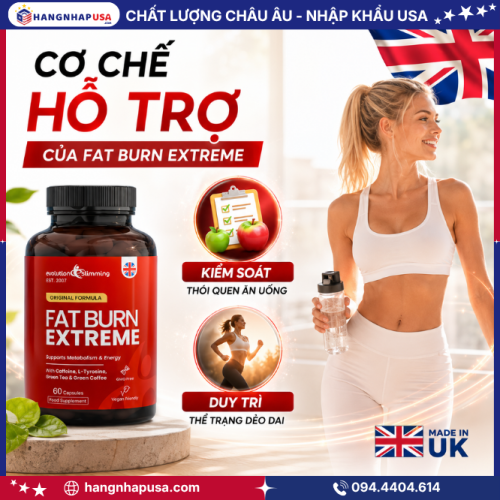 Cơ chế hoạt động hỗ trợ đốt mỡ thông minh của Fat Burn Extreme