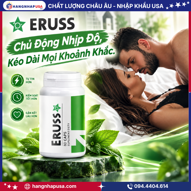 Thông tin về sản phẩm ERUSS 60 viên